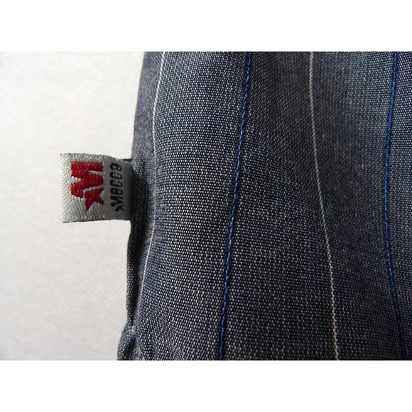 Mecca Since Day One Shirt Mens XL Western Stripes Blue Collar Button Down - Picture 5 of 13